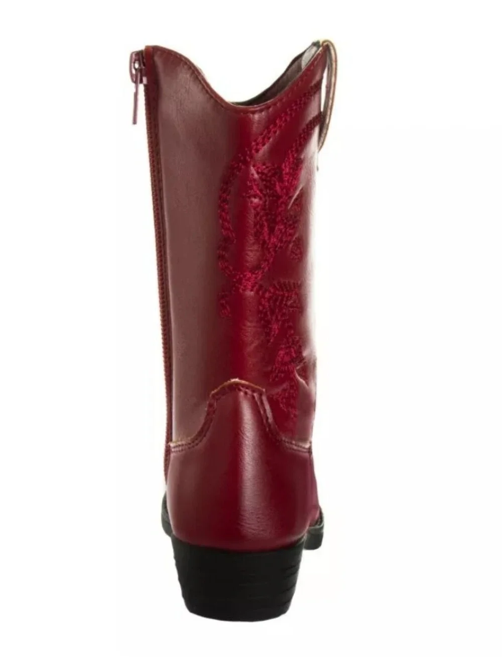 Kensie GirlGirls' Zip-up Boot with Heel Size 4